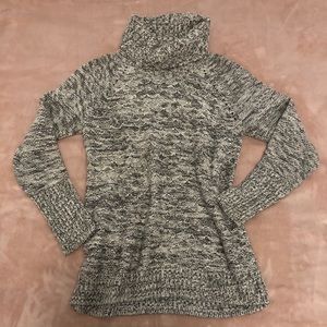 LOFT Knit Funnel Neck Sweater